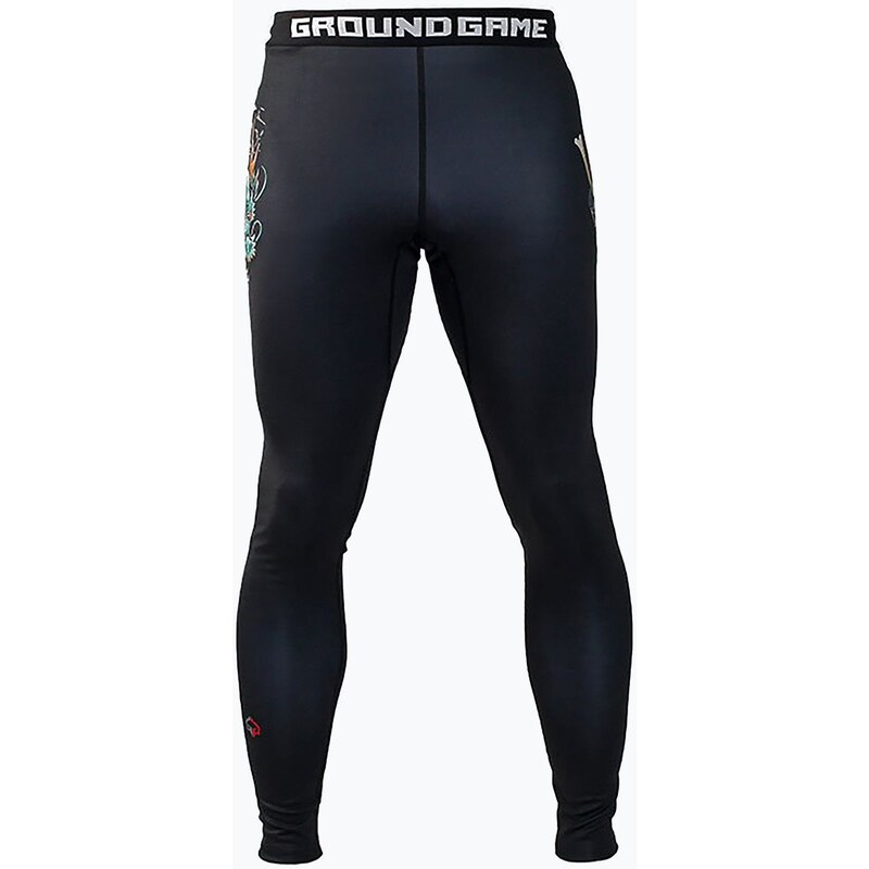 Ground Game Bushido 3.0 pánske legíny čierne 40808241