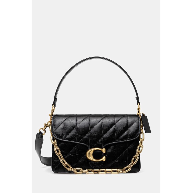 Kožená kabelka Coach Chain Tabby Shoulder Bag With Quilting 64416845
