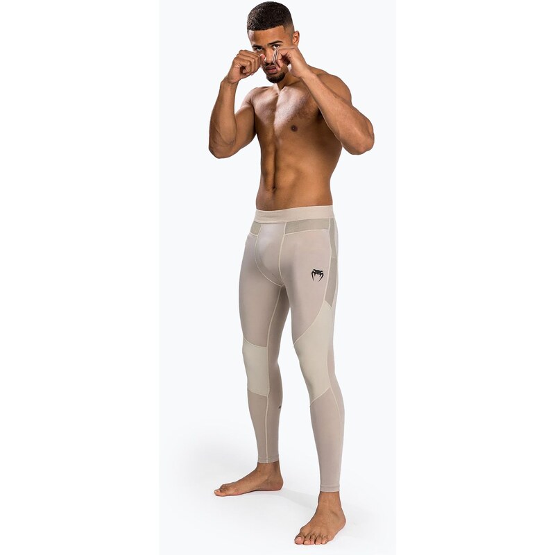 Pánske legíny Venum G-Fit Air Spats sand 55714739
