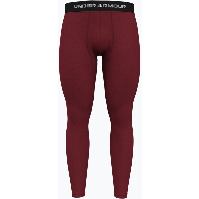 Pánske tréningové legíny Under Armour Elite CG cardinal / metalická 59100318