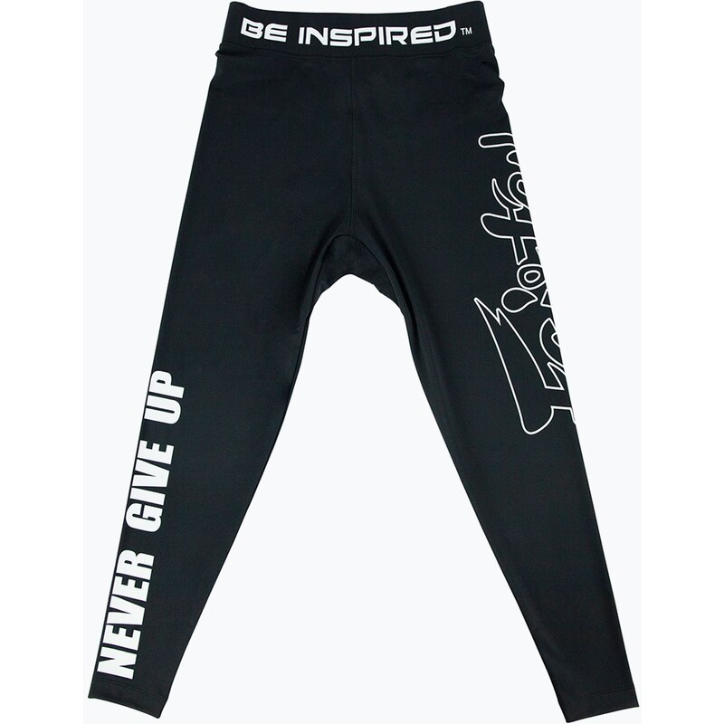 Pánske tréningové legíny Fairtex Compression CP2 čierne 59064256