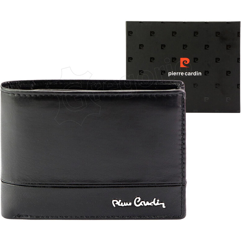 Pierre Cardin Pánska kožená peňaženka | čierna ys605 8806 64423335