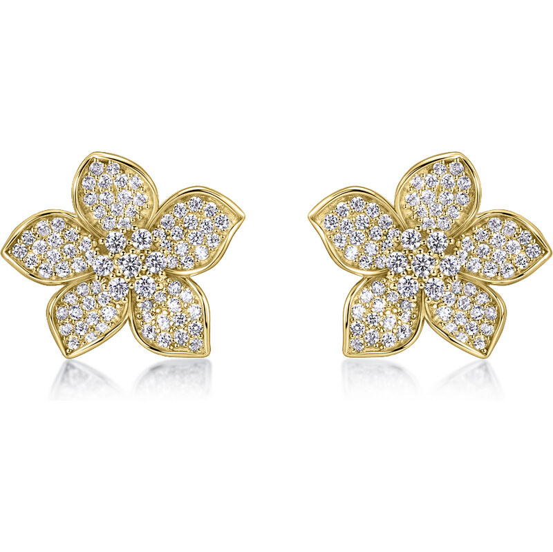 Olivie Stříbrné náušnice BARBORKY GOLD 9721 64805017