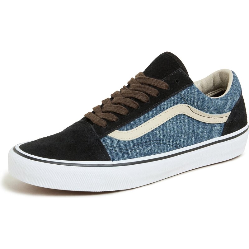 VANS Nízke tenisky Old Skool modrá denim / čierna / biela 65232526