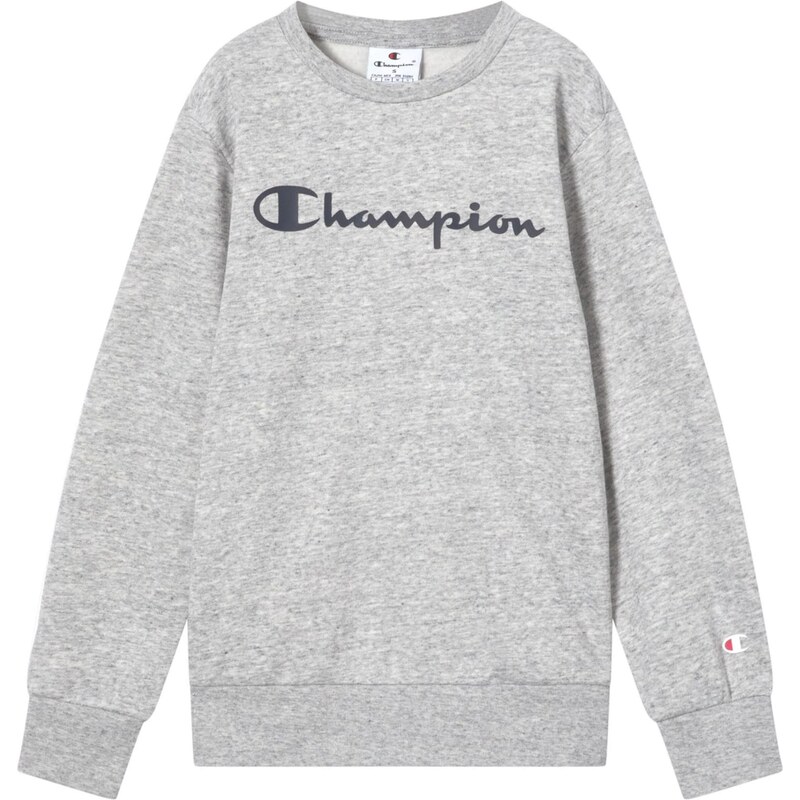 Champion Authentic Athletic Apparel Mikina sivá melírovaná / čierna 64428037