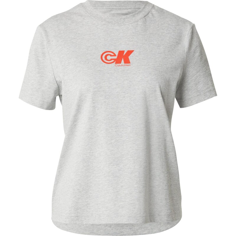 Calvin Klein Jeans Tričko sivá / homárová 64428326