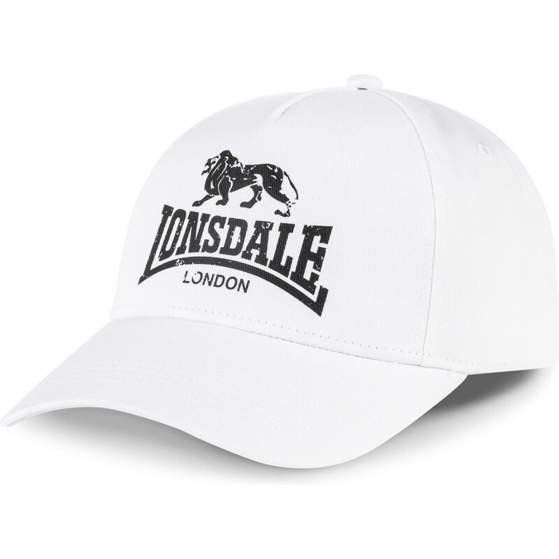 LONSDALE Čiapka Norbury antracitová / biela 64426803