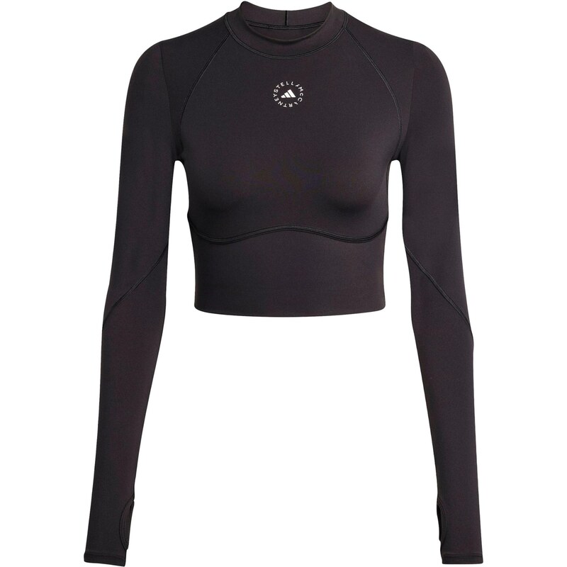 ADIDAS BY STELLA MCCARTNEY Funkčné tričko čierna / biela 64442300