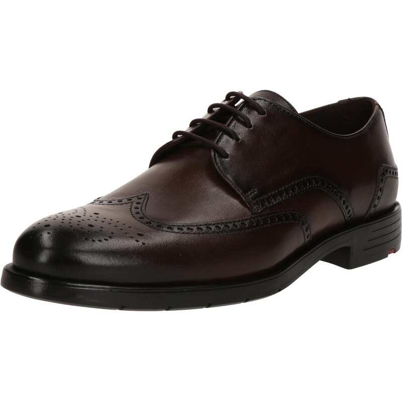 LLOYD Šnurovacie topánky EEZY 140 tmavohnedá 64428245