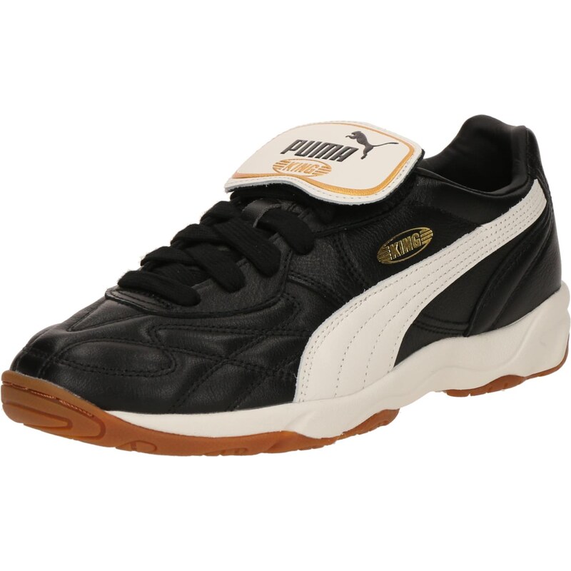 PUMA Nízke tenisky King zlatá / čierna / biela 64428222