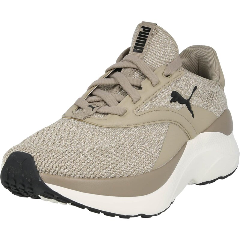 PUMA Bežecká obuv Softride Mayve tmavobéžová / mokka / čierna 64428212