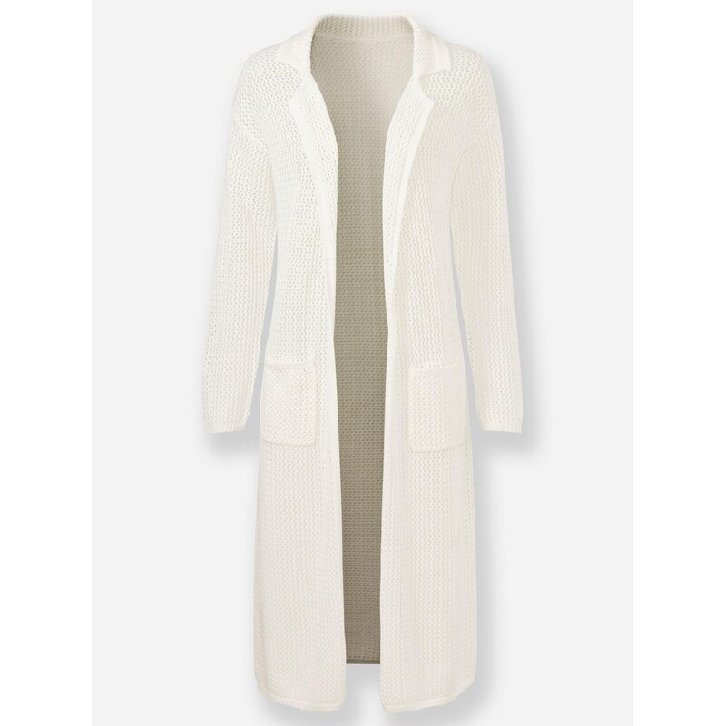 heine Pletený kabát nebielená 64428094