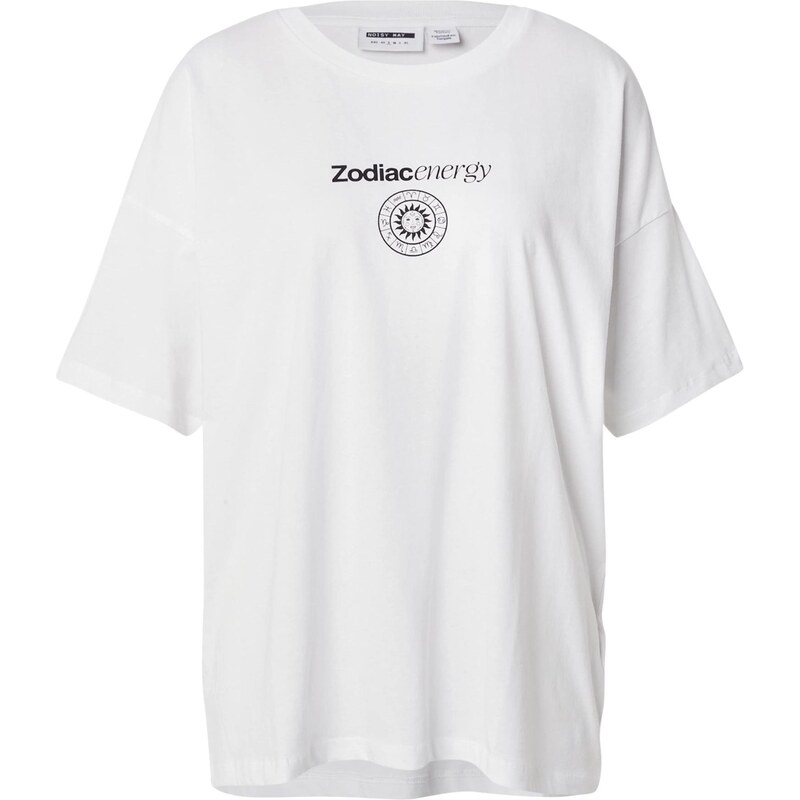 Noisy may Tričko NMPLUTO IDA čierna / biela 65657486