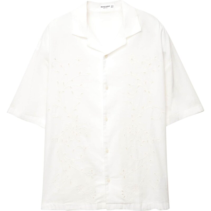 Pull&Bear Košeľa biela 65883990