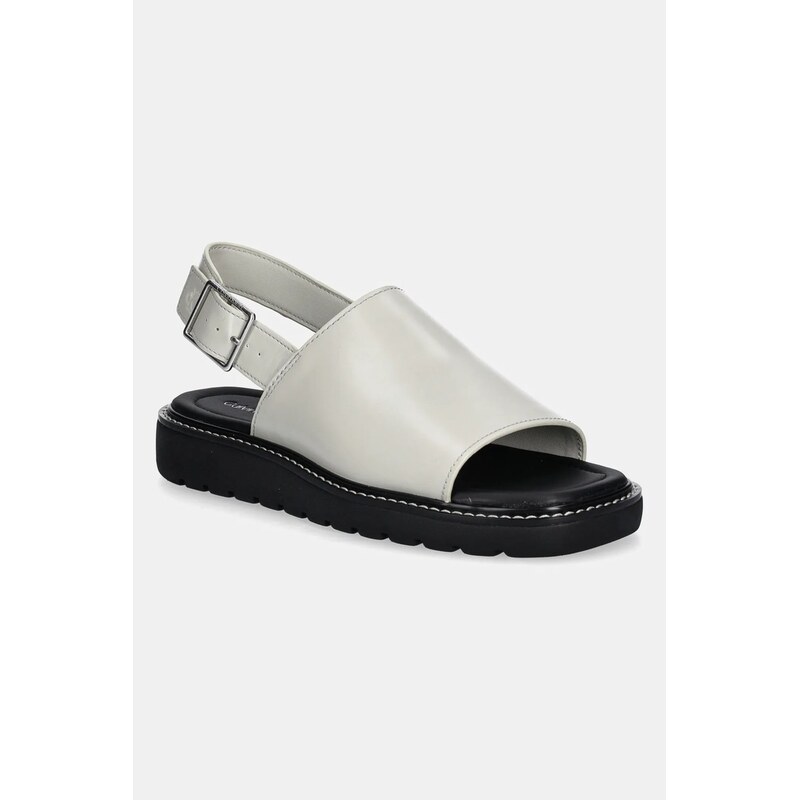 Sandále Calvin Klein Jeans SQ MOLDED SANDAL SLING MG LTH 64432961