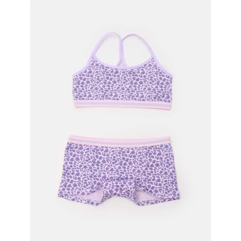 Sinsay - Dievčenská súprava spodnej bielizne - fialová 65747836