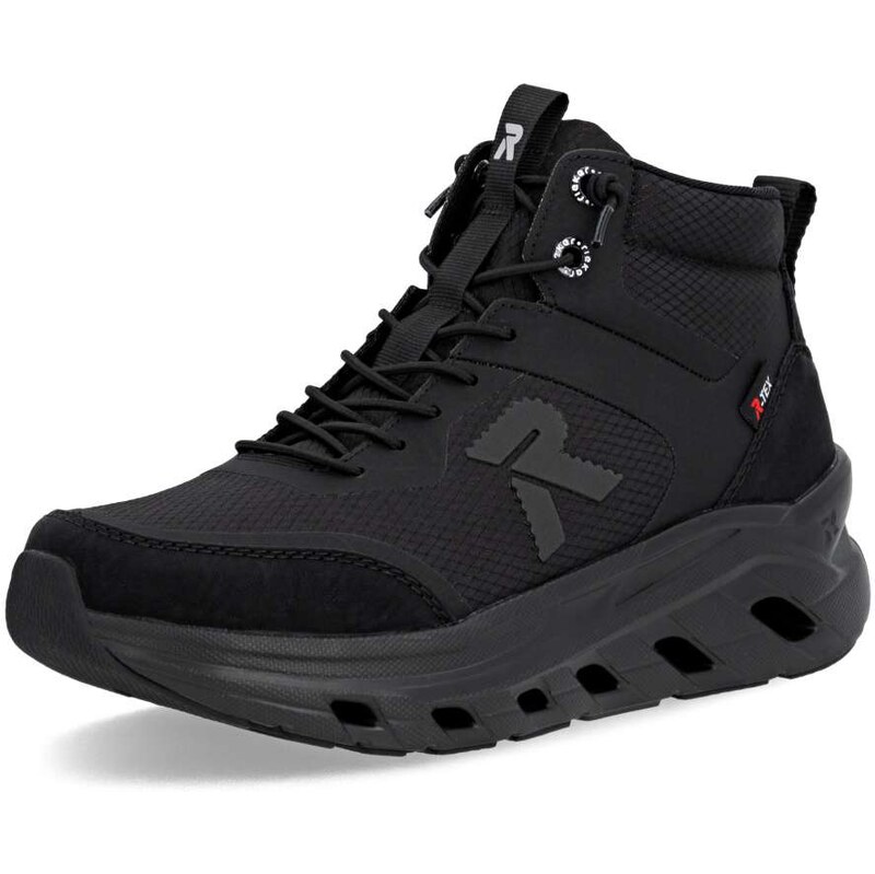 Dámska členková obuv RIEKER W3570-01 čierna W5 64437668