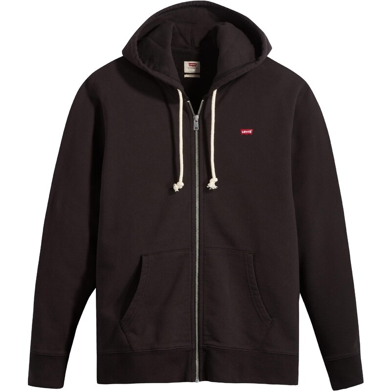 LEVIS Tepláková bunda Original Zip-Up Hoodie čierna 34170997