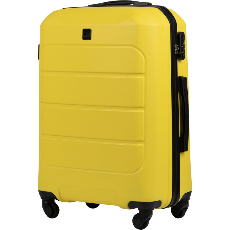 Žltý stredne veľký cestovný kufor WINGS GANNET GAN01 GANNET, Walizka 64438724