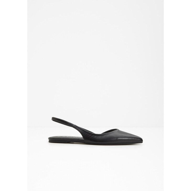 bonprix Baleríny Sling, farba čierna 64438905