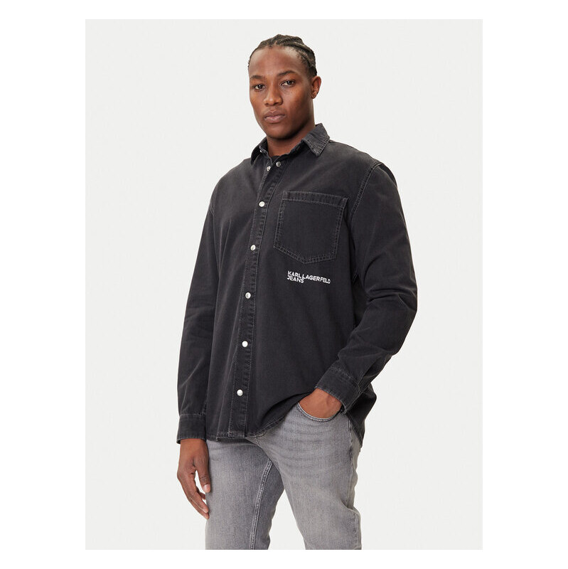 džínsová košeľa Karl Lagerfeld Jeans 64902285