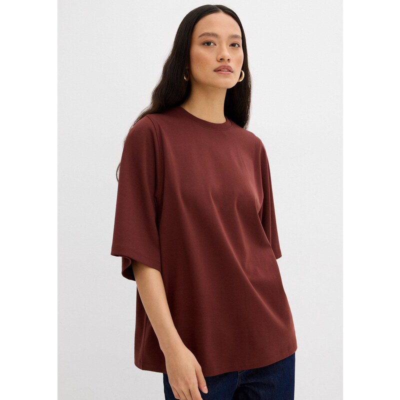 bonprix Tričko Oversize so širokým rukávom z čistej bio bavlny, farba 64438938