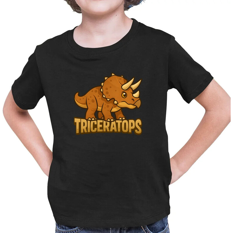 Garibald Triceratops Dinosaurov - detské tričko s potlačou 64439173