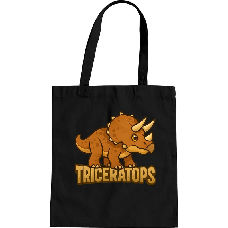 E-shop Garibald Triceratops Dinosaurov - taška s potlačou