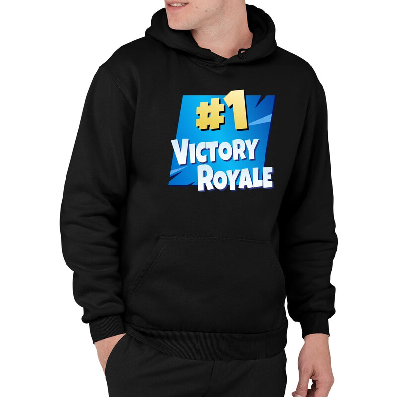 E-shop Garibald Number 1 Victory Royale - pánska mikina s potlačou pre