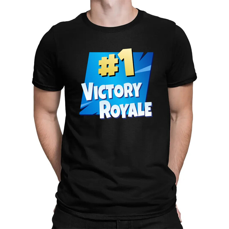 E-shop Garibald Number 1 Victory Royale - pánske tričko s potlačou pre