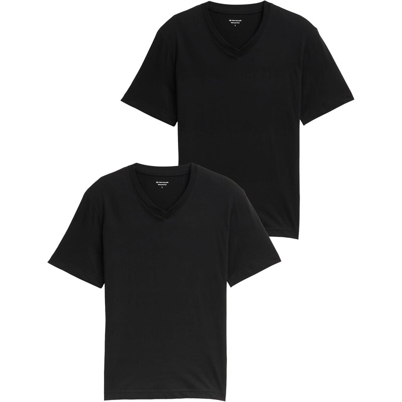 TOM TAILOR Tričko čierna 64442332