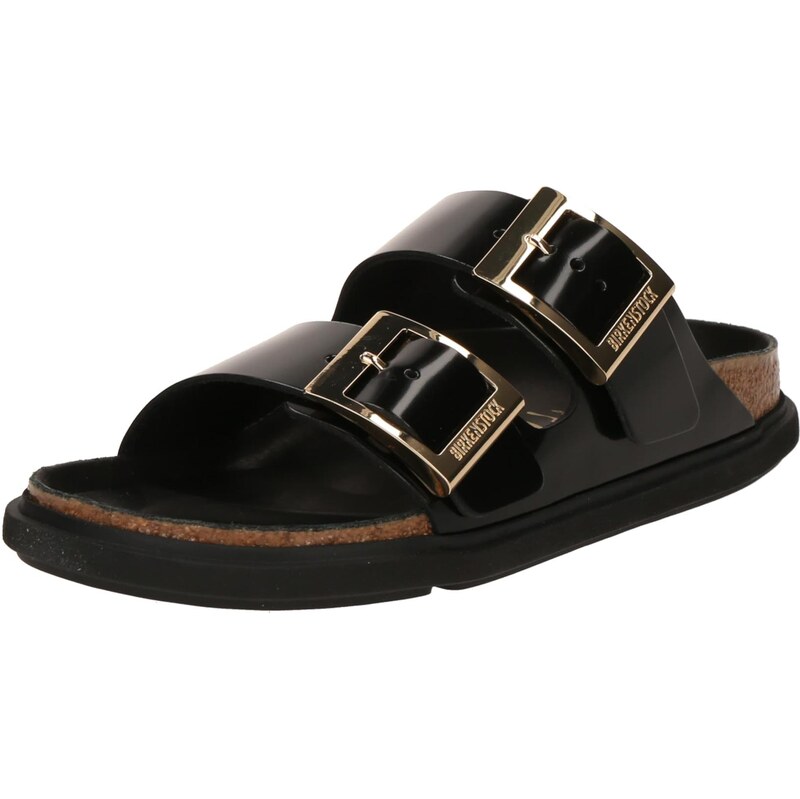 BIRKENSTOCK Šľapky zlatá / čierna 64443503