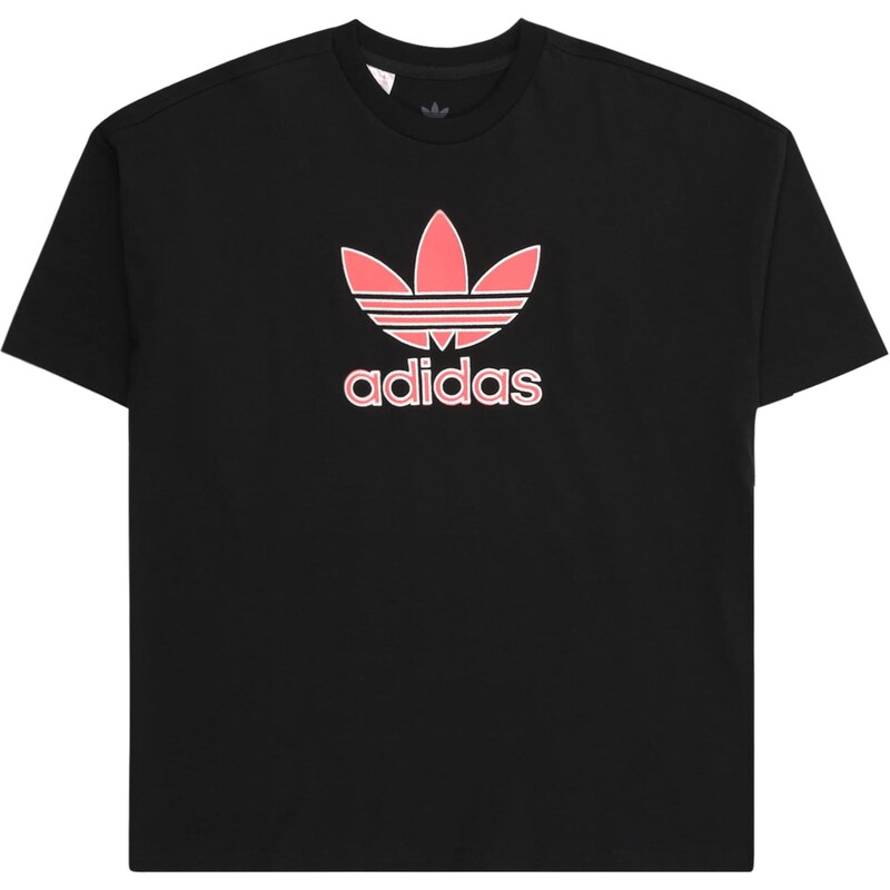 ADIDAS ORIGINALS Tričko Trefoil pitaya / čierna / biela 64443524