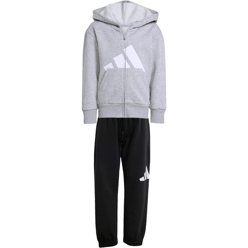 ADIDAS SPORTSWEAR Tréningový komplet Essentials sivá / čierna / biela 64443616