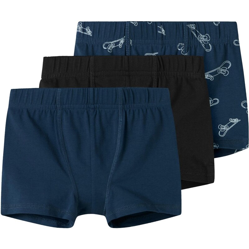 NAME IT Nohavičky námornícka modrá / antracitová / biela 64443692