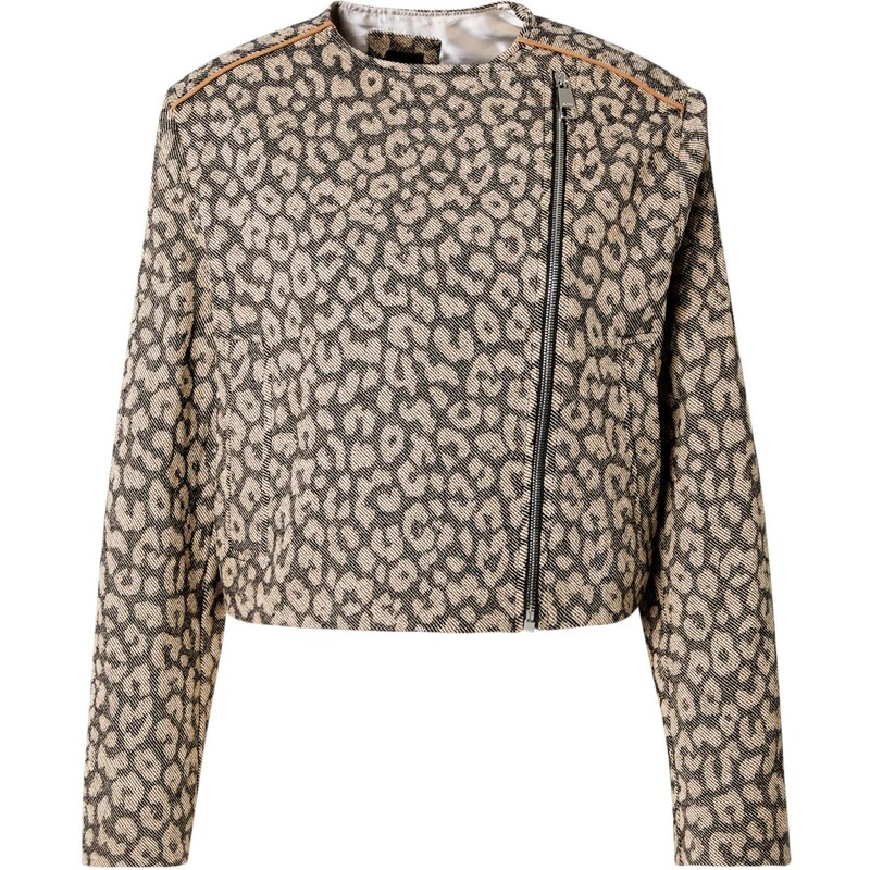 BOSS Prechodná bunda Jaleo béžová / čierna 65905671