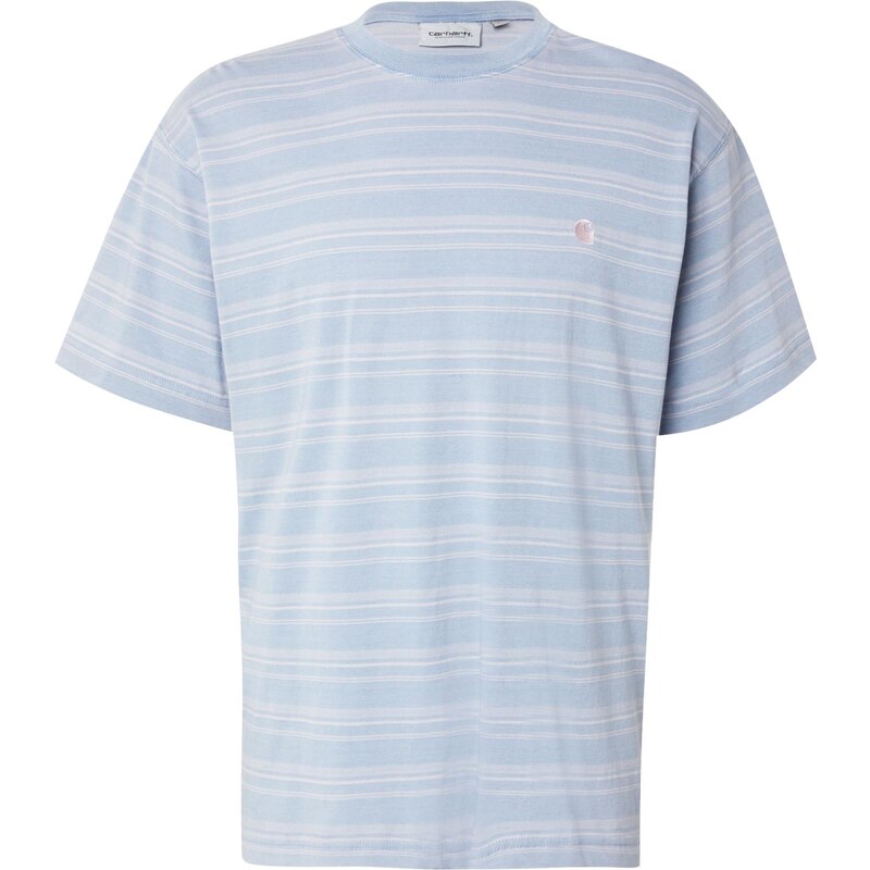 Carhartt WIP Tričko Brodine svetlomodrá / pastelovo ružová 64443709
