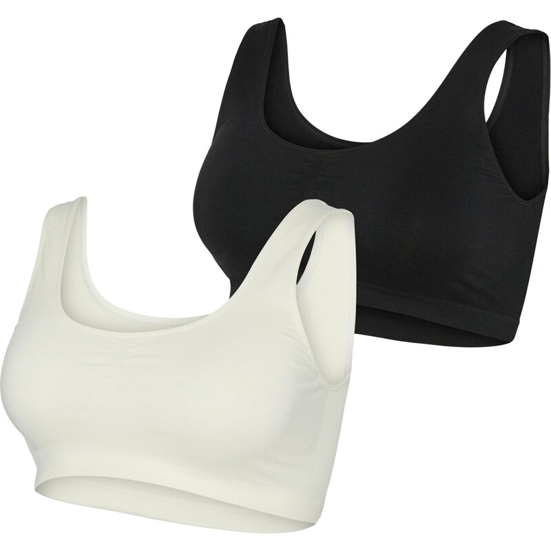 MAMALICIOUS Podprsenka MLHEAL čierna / biela 65884185