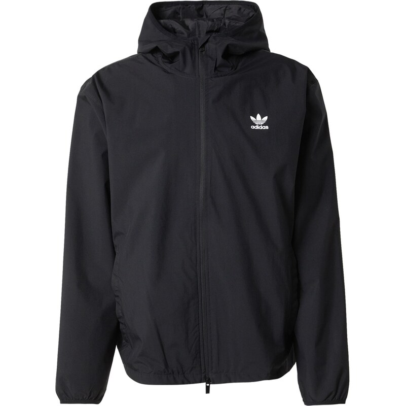 ADIDAS ORIGINALS Prechodná bunda ESSENTIALS čierna / biela 64465732