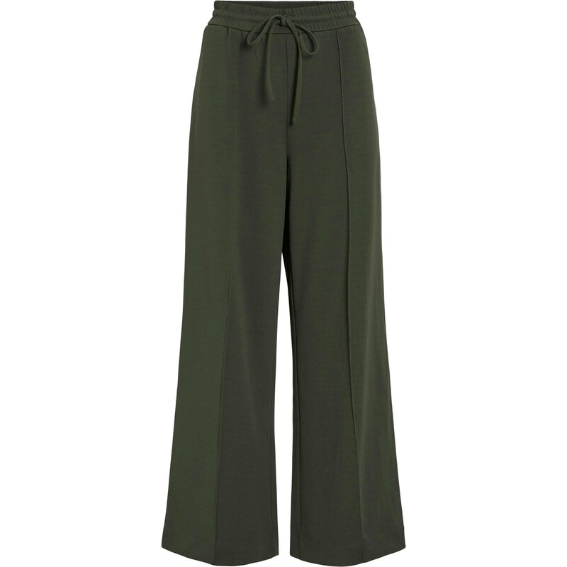 VILA Plisované nohavice VIClua jedľová 65883387