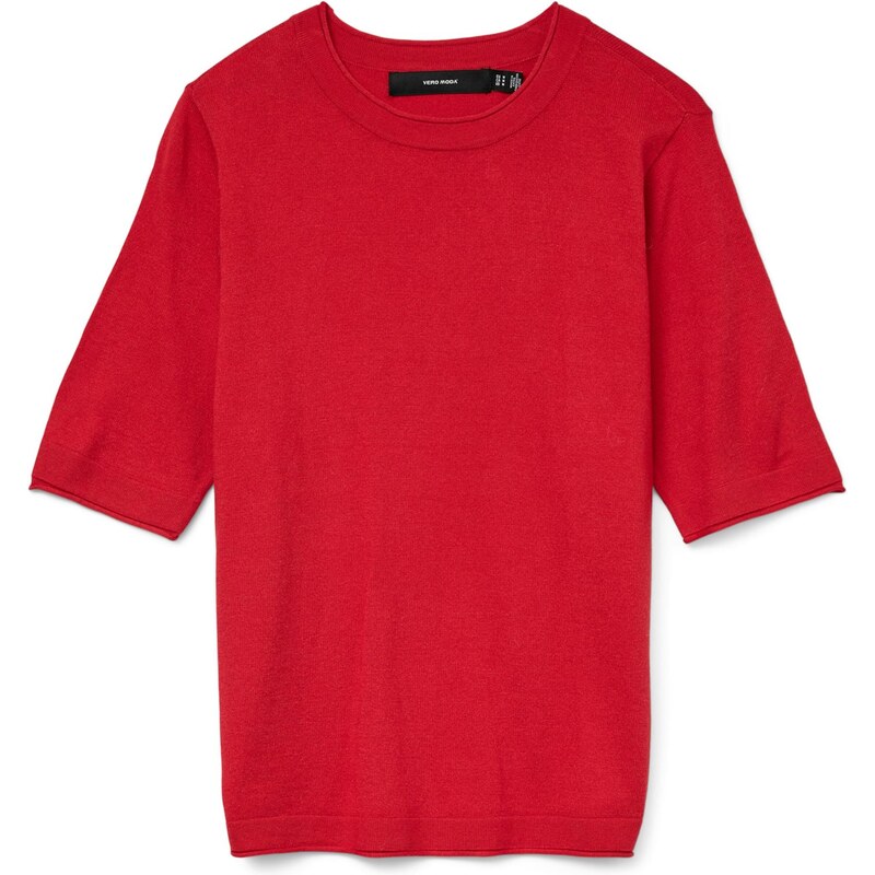 VERO MODA Sveter VMBREEZE červená 65582164