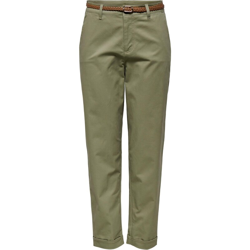 ONLY Chino nohavice ONLSAX kaki 64443576