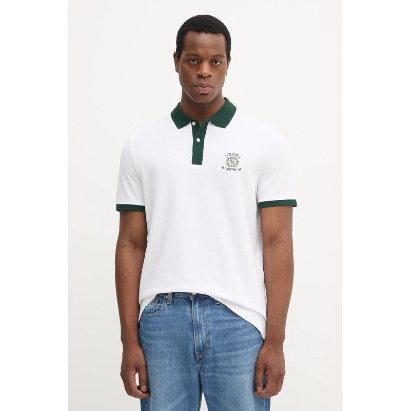 Bavlnené polo tričko Guess 64473828