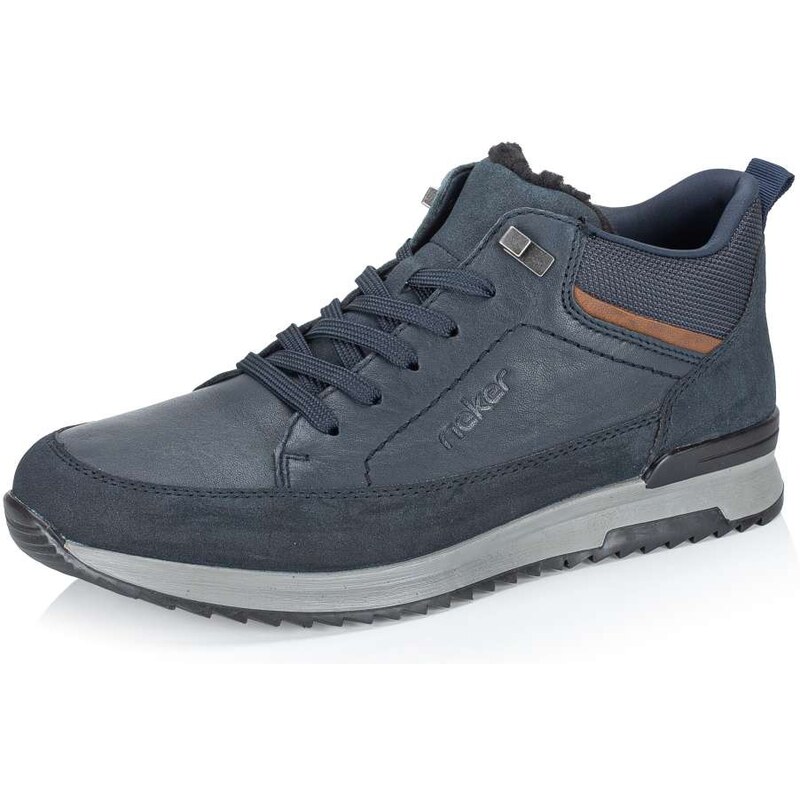 Pánska členková obuv RIEKER 16125-15 modrá W5 64447502