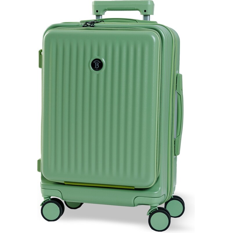 Kabínový kufor BERTOO Cagliari - zelený 64453588