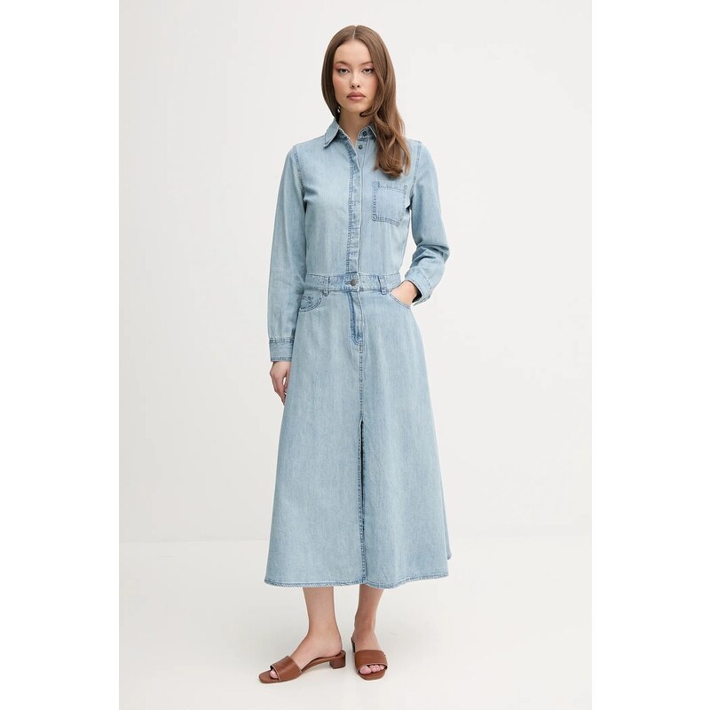 Rifľové šaty United Colors of Benetton 63313068