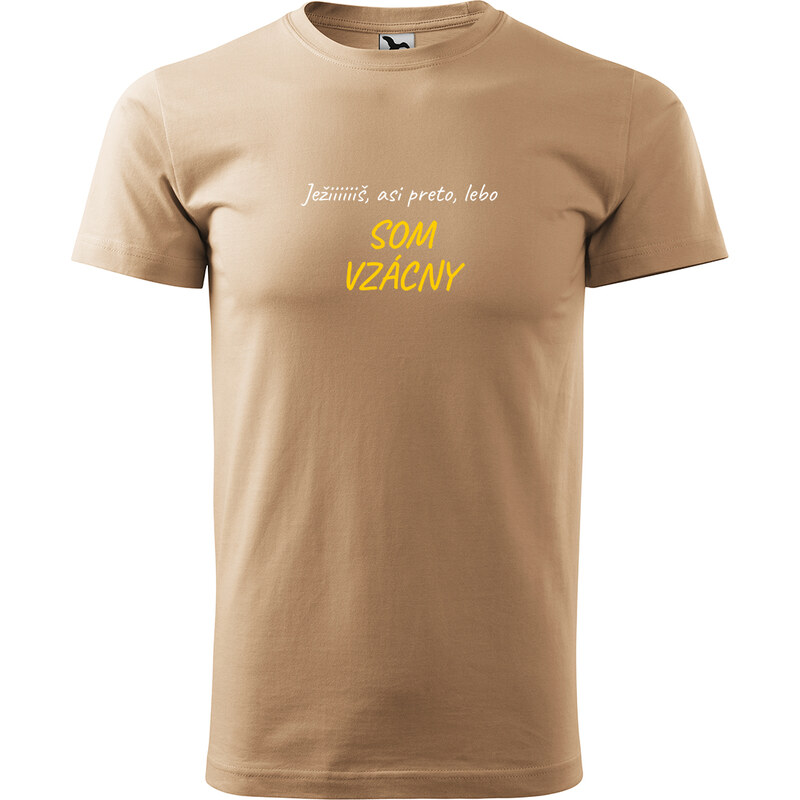 Handel Tričko - Ježiš, asi preto, lebo som vzácna / vzácny 64453960