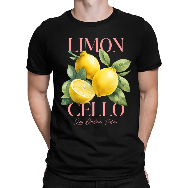 E-shop Garibald Limoncello La Dolce Vita - Citrón Lemon - pánske tričko