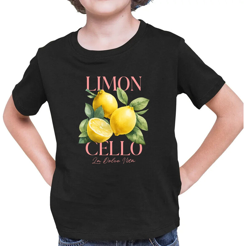 E-shop Garibald Limoncello La Dolce Vita - Citrón Lemon - detské tričko