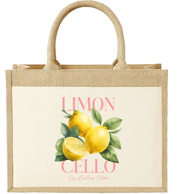 Garibald Limoncello La Dolce Vita - Citrón Lemon - Jutová taška s 64455196